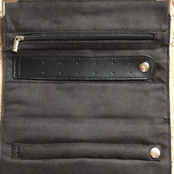 WHBM Snakeskin Travel Jewelry Roll Organizer - Picture 4 of 7